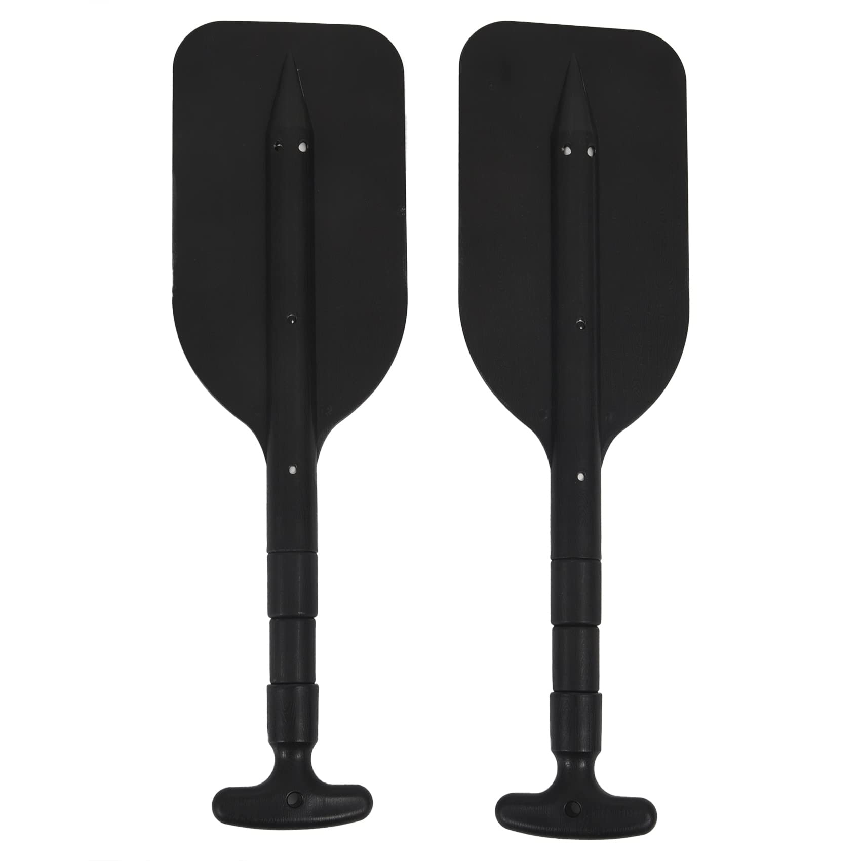 Sknrlko 2Pcs Paddles Telescoping Plastic Boat Paddle Oar for Kayak Jet Ski and Canoe Boat Accessories