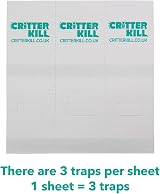 CritterKill Spider Trap 30 Pack - Child & Pet Safe, Eco Friendly Glue view 7