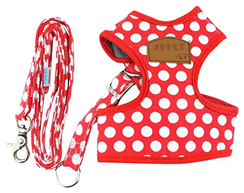 Smalllee_lucky_store new soft mesh nylon vest pet harne…