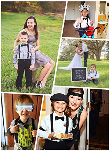 5 Child+Kids+Suspenders+Bowtie+Set