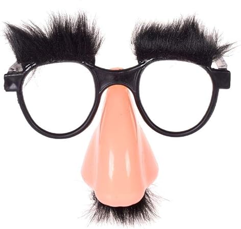 Verkleidung brille schnurrbart