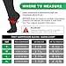 HLYOON Plantar Fasciitis Socks Foot Compression Sleeves with Arch Support,Lightweight Ankle Braces, Eases Swelling to Relieve Pain. (L)
