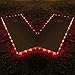 Pro Glow Cornhole Lights (Red)