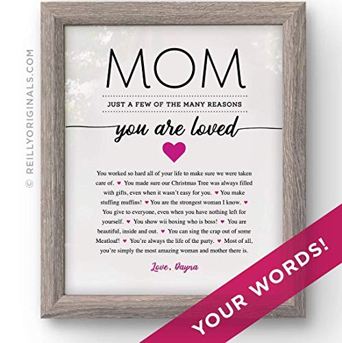 personalised mothers day gifts for nana