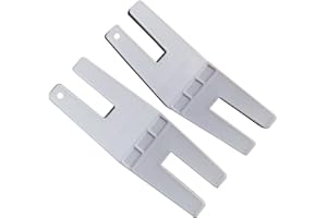 GAQWOK Hump Jumper Sewing Tool - 2Pcs Hemming Tool for Seam Aid & Rolled Hemmer Foot, Essential Sewing Accessories and Tools