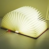 Lapens Book Colorful LED Light - Open The Cover to Enjoy Bright LED Illumination Rechargeable Unique Gift Idea LPLEDBF210-Brown