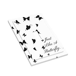 Just Like A Butterfly 1 Gang Light Switch Plate
