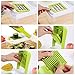 Vegetable Slicer Chopper Dicer, MVPOWER Onion-Fruit-Cheese-Vegetable Spiralizer Mandoline Slicer with 8 Interchangeable Stainless Steel Blades, Multifunctional Dicer, Kitchen Cutter, Peeler, Grater