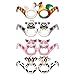 Beistle 54828 Farm Animal Eyeglasses, 12 Piece, Assorted primary