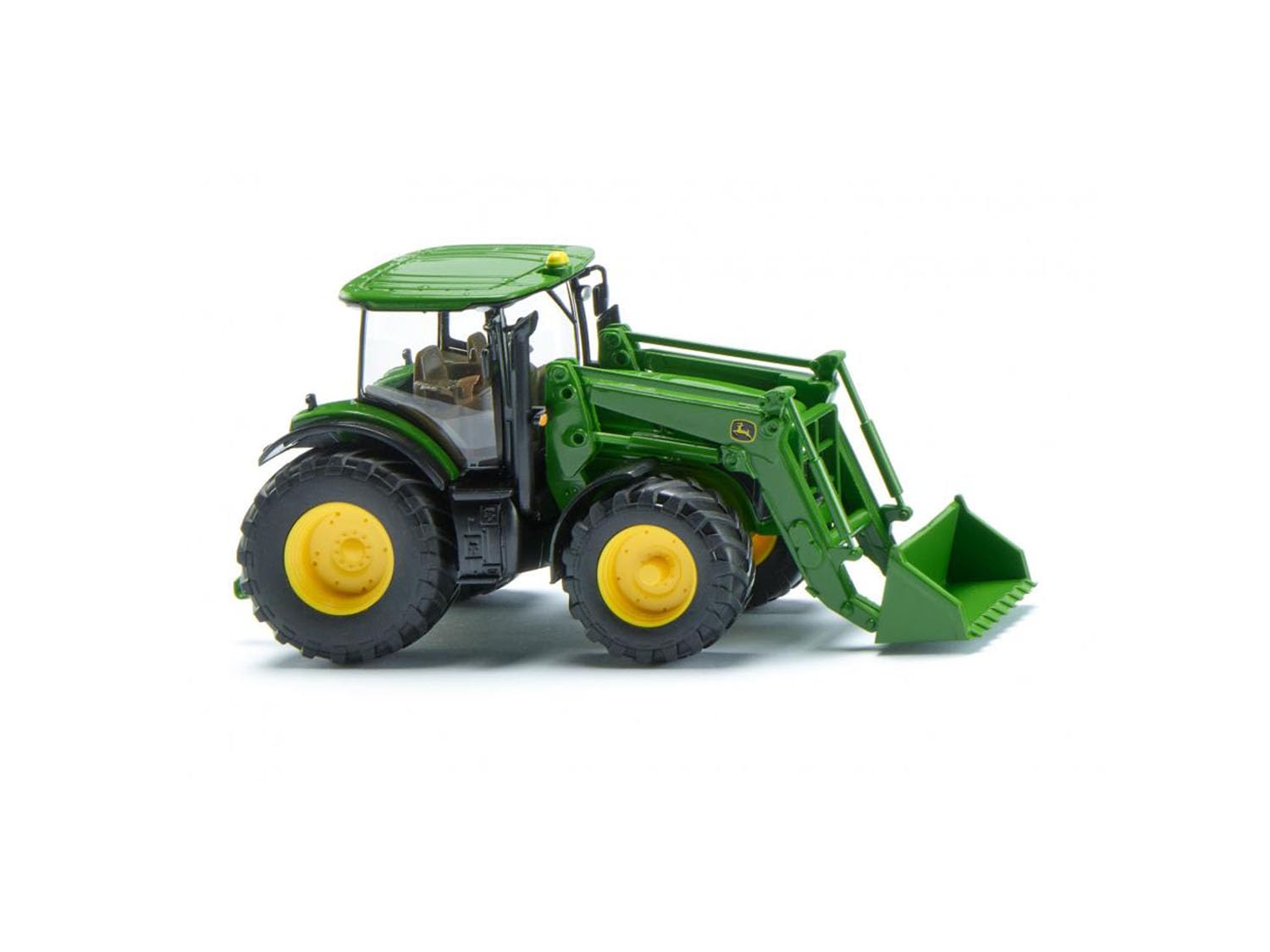 Wiking John Deere 7260R Tractor w/Front Loader WK035804 HO Gauge
