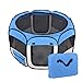 New Medium Blue Pet Dog Cat Tent Playpen Exercise Play Pen Soft Crate T08