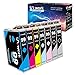 Uniwork Remanufactured Ink Cartridge Replacement for Epson 98 99 (7 Pack) use for Epson Artisan 700 710 725 730 800 810 835 837 Printer (2 Black 1 Cyan 1 Magenta 1 Yellow 1 Light Cyan 1 Light Magenta)