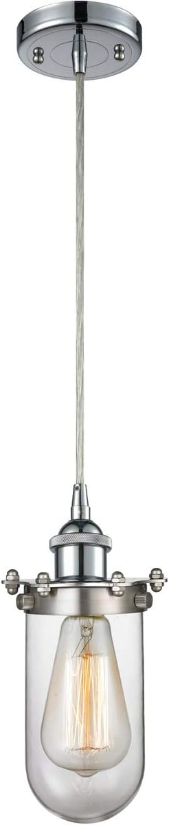 Innovations 516-1P-PC-232-CL 1 Light Pendant, Polished Chrome