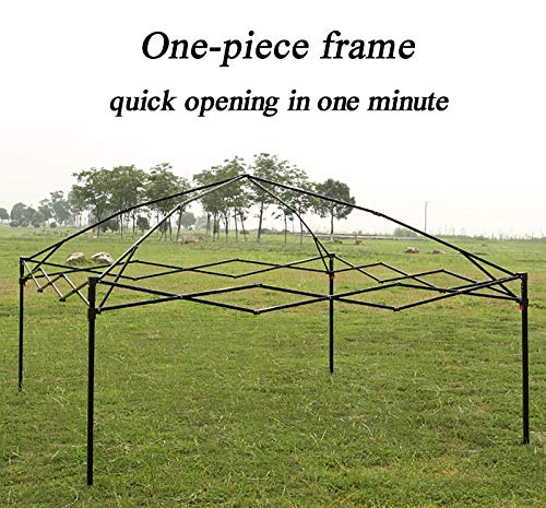 WYJW 3X3m All Seasons Pavillons - 100% wasserdichter Pop-Up-Pavillon für Gartencamping - UV-Schutz-Partyzelt mit 3… – Bild 8