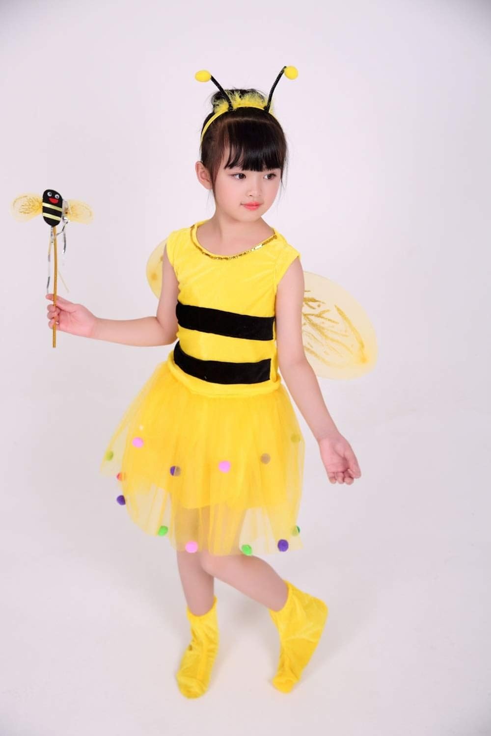 honey bee dress for baby girl