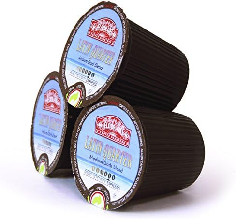 Eldorado Coffee Roasters Coffee Pods Latin Quarter  K Cups for Keurig Home Brewers, 96 Single Serve Capsules