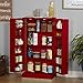 Target Marketing Systems Utility Pantry, Red