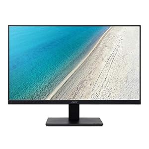 Acer V227Q bip 21.5″ Full HD (1920 x 1080) IPS Monitor (Display Port, HDMI & VGA), Black