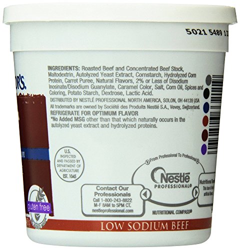 Minor's Low Sodium Beef Base - 16 oz