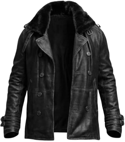Men's Resident RE6 Evil Leon S Kennedy Leather Jacket | Motorcycle