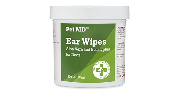 dog ear wipes