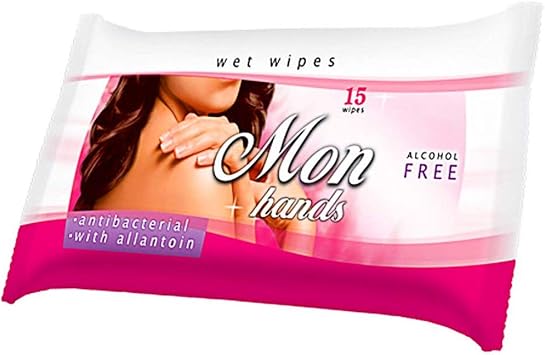 Салфетки влажные areon очищающие mon hands (3800034953566)