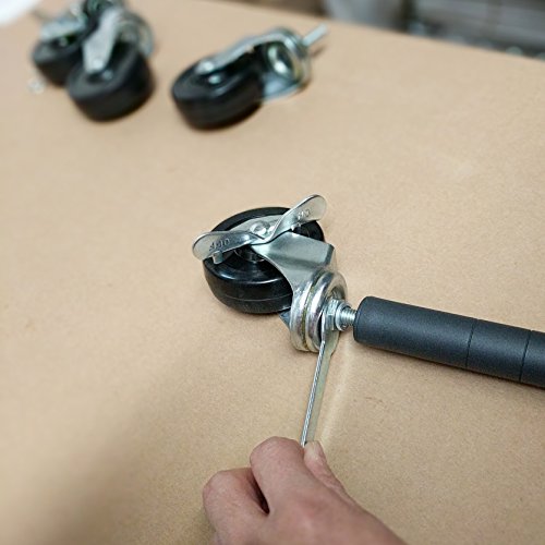 eeZe Rack 3-inch (3") heavy duty Wire Shelving Wheels, NSF CERTIFIED, (Set of 4) - Thumbnail 4