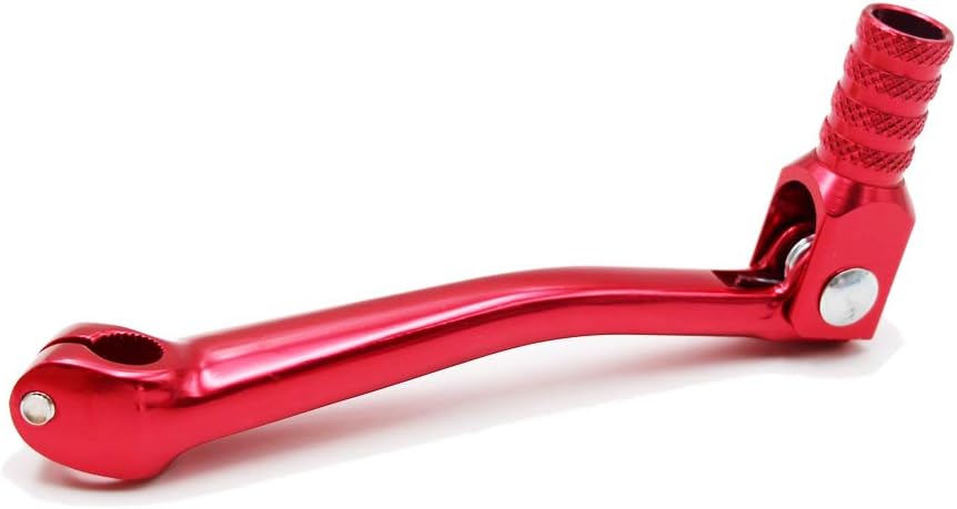 Motorcycle Hand Gear Lever Shifter Handle for 110cc 125cc 135cc 150cc 200cc 252cc Quad Dirt Bike ATV Buggy, Red: Home Improvement