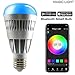 MagicLight Pro Bluetooth Smart LED Light Bulb - Smartphone Controlled Sunrise Wake Up LED Lights - Dimmable Multicolored Color Changing Party Lights Bulb - 80w Equivalent