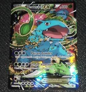 Amazon Com Venusaur Ex Full Arte Foil Xy123 Promo Card Pokemon Juguetes Y Juegos