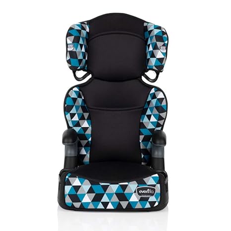 high back booster without latch