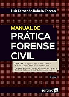 Livro Manual de Prática Forense Civil - 8ª Edição 2021