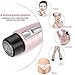 Facial Hair Remover for Women, Wloomm Painless Hair Removal Waterproof Shaver Razor for Peach Fuzz Fine Hair Chin Cheek Upper Lip (Pink)
