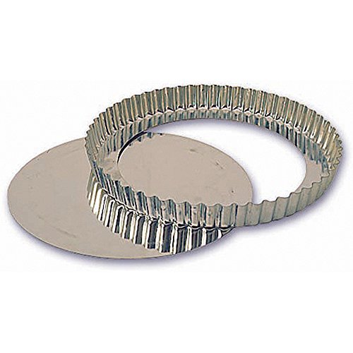 Click Here to See More Images Matfer Bourgeat 341775 Fluted Tart Mold with Removable Bottom