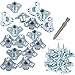 (16-Pack) 3/8-16 Screw-on Tee Nut Kit - T-Nuts Come with Screws and #2 Phillips Power Bit