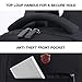 Laptop Backpack, Travel Waterproof Computer Bag for Women Men, Anti-theft High School College Bookbag, Business Fashion Backpacks with USB Charging Port Fits 15.6inch Laptop&Notebook, Black