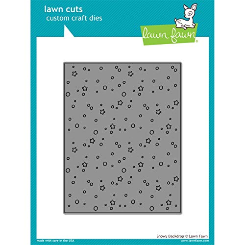 Lawn Fawn Lawn Cuts Die Snowy Backdrop