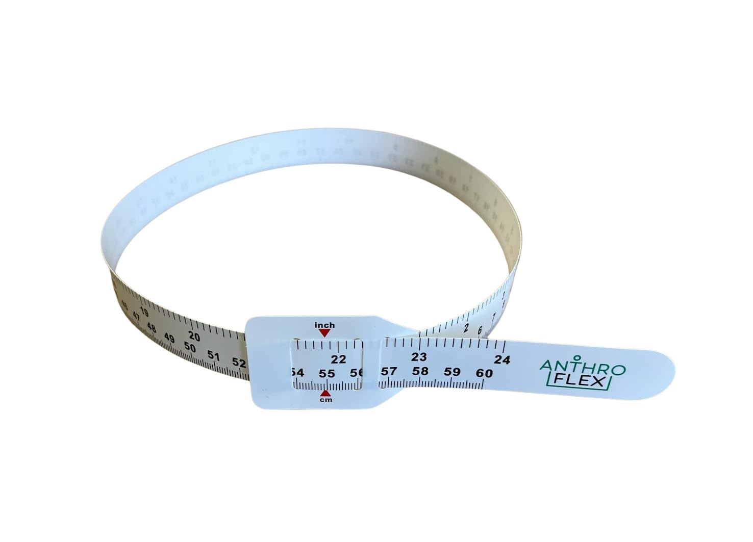 (Pack of 5) AnthroFlex Infant Head Circumference Tape Measure for Pediatrics, Baby, Babies - Plastic, Reusable, Non-Stretchable with End Insert - For OFC Occipital Frontal Circumference Measurement