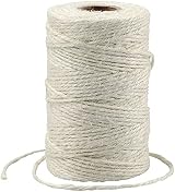 G2PLUS Jute String Twine 2MM 100M Natural Garden Rope Craft Linen