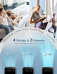 TEMEIKE Portable Air Conditioner, 3-IN-1