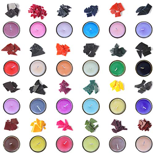 Candle Color Dyes for Candle Making, 24 Color Candle Wax Dye with 30