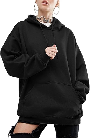 oversized pullover hoodie women's