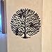 Tree of Life Wall Decor Haitian Home Art, Indoor Outdoor Hanging Decor, Fair Trade 15 x 15 Inches (Family Tree of Life)