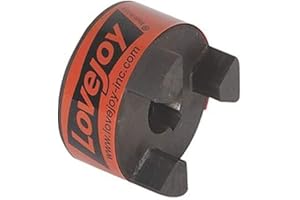 Lovejoy - 68514441464 41464 Size L090 Standard Jaw Coupling Hub, Sintered Iron, Metric, 25 mm Bore, 2.11" OD, 8 mm x 3.3 mm Keyway