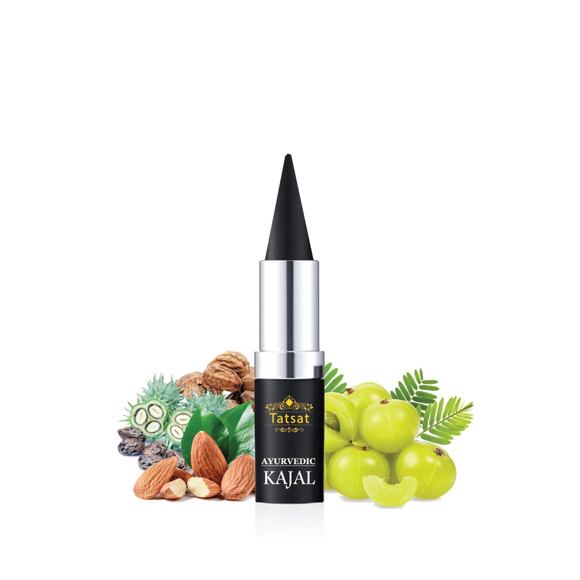 Mua Kajal With Pure Herbs, Medicated Soot And Desi Cow GheeSafe For