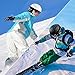 TurboSke Ski Helmet, Snow Sports Helmet, Snowboard Helmet Men Women Youth (Black, M (21