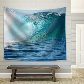 Huge Wave on The Sea - Fabric Tapestry, Home Decor - 51x60 inches