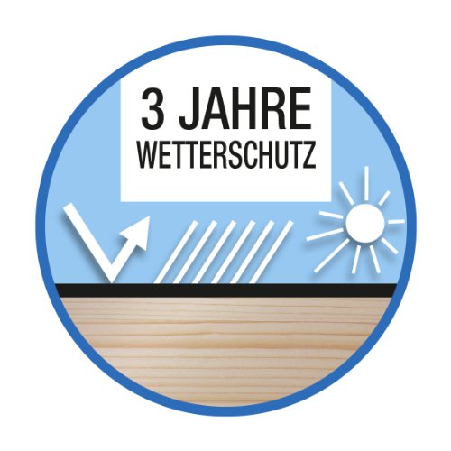 McPaint universale Holzlasur für Innen und Außen besonders UV beständig Farbton Natur 0,75L - Andere Farbtöne verfügbar – Bild 5