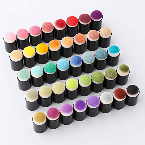 Finger Sponge Daubers for Painting, Drawing, Ink, Card Making, Commodities for Finger Painting 20 Pack