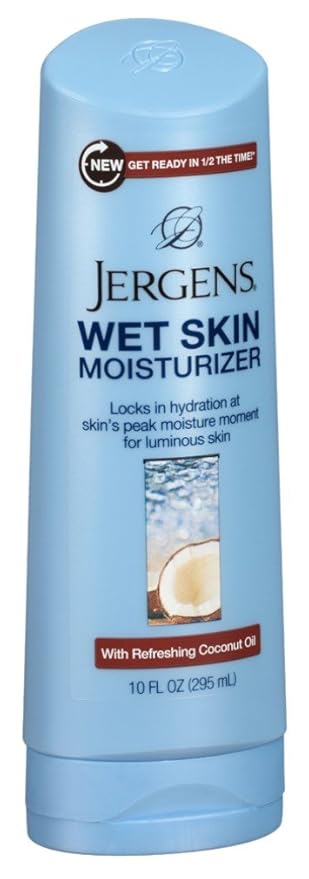 jergens wet skin moisturizer with refreshing coconut oil